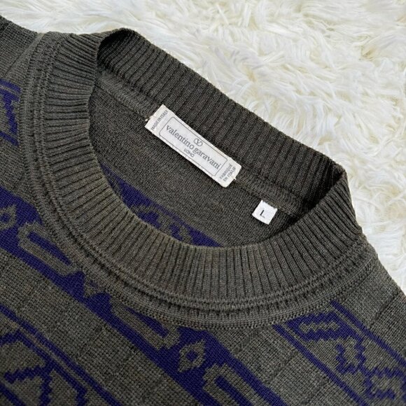 Unisex Vintage Valentino sweater 100% LANA wool - Picture 6 of 11